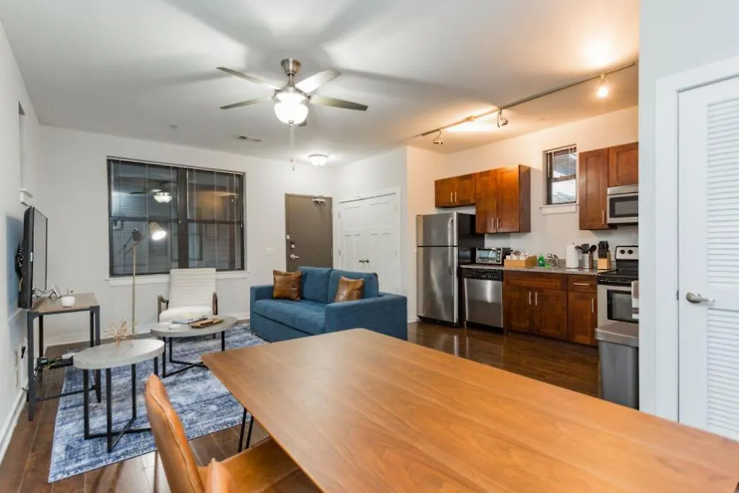 Apartament Cozysuites Music Row Spacious 1Br With Free Parking 30 Nashville